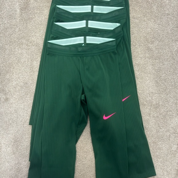 Lot Of Nike Pro Elite Track Field 3/4 Tights Pants USA DX9076-000